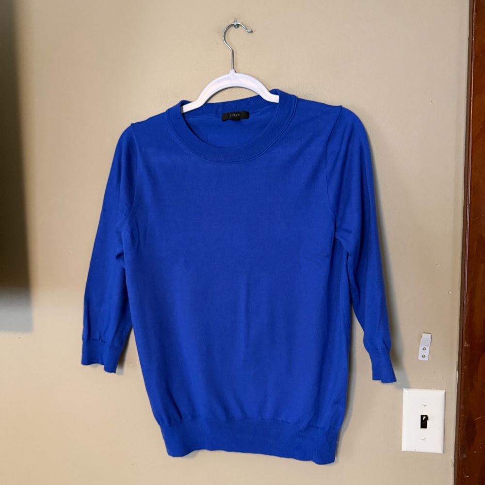 J. Crew Merino Wool Crewneck Sweater - Picture 2 of 7